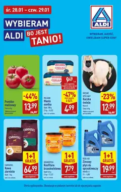 Pogląd gazetki "Środa - Czwartek" ze sklepu Aldi ważnej od 28.01.2026