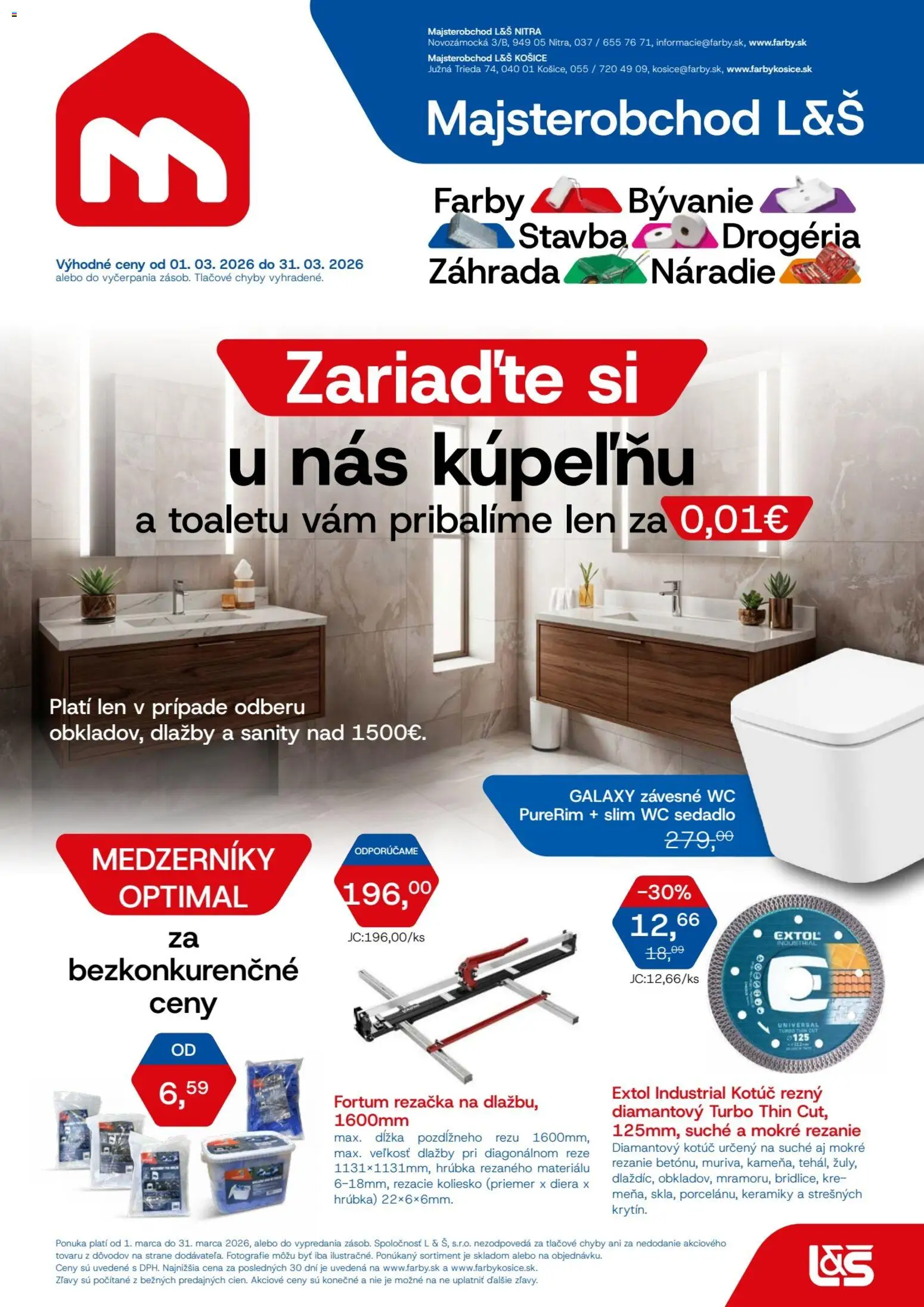 Náhľad L&Š letáku platného od 01.03.2026