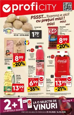 Previzualizarea de cataloage: Profi Revista City nou valabil de la 01.10.2025
