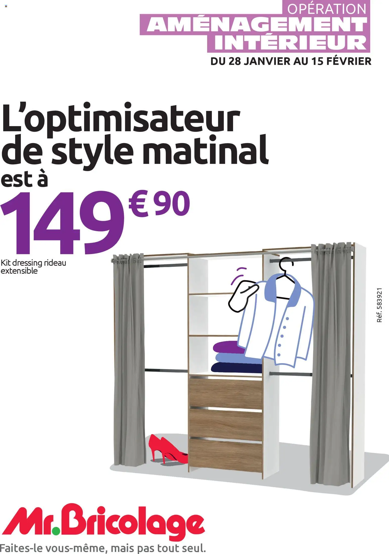 Prévisualisation de Catalogue du magasin Mr. Bricolage formulaire valide 28/01/2026