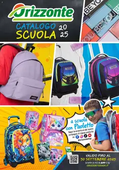Anteprima dell'opuscolo Volantino Scuola dal negozio Orizzonte valido da 04/08/2025