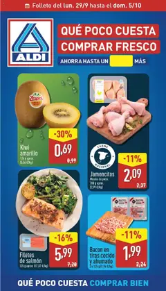 Vista previa del folleto de la tienda Aldi válido desde el 29/09/2025 