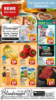 Vorschau von dem Prospekt des Geschäftes Rewe, gültig ab dem 14.09.2025