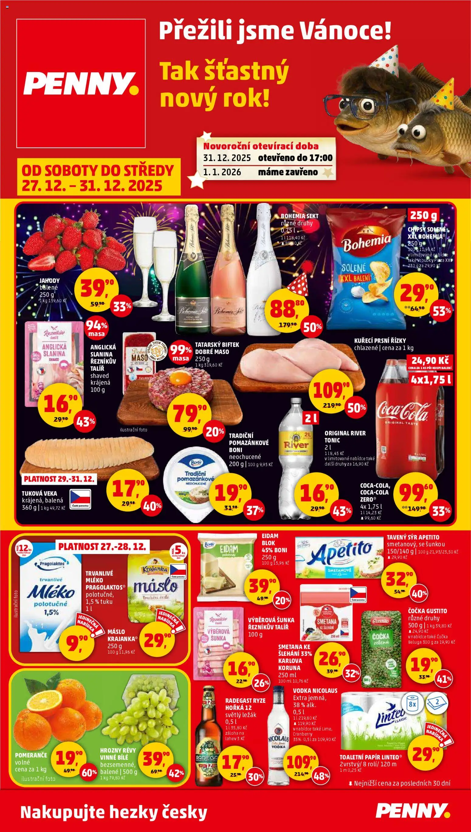 Náhled nabídky: Penny Market Čtvrtečník platný od 27.12.2025