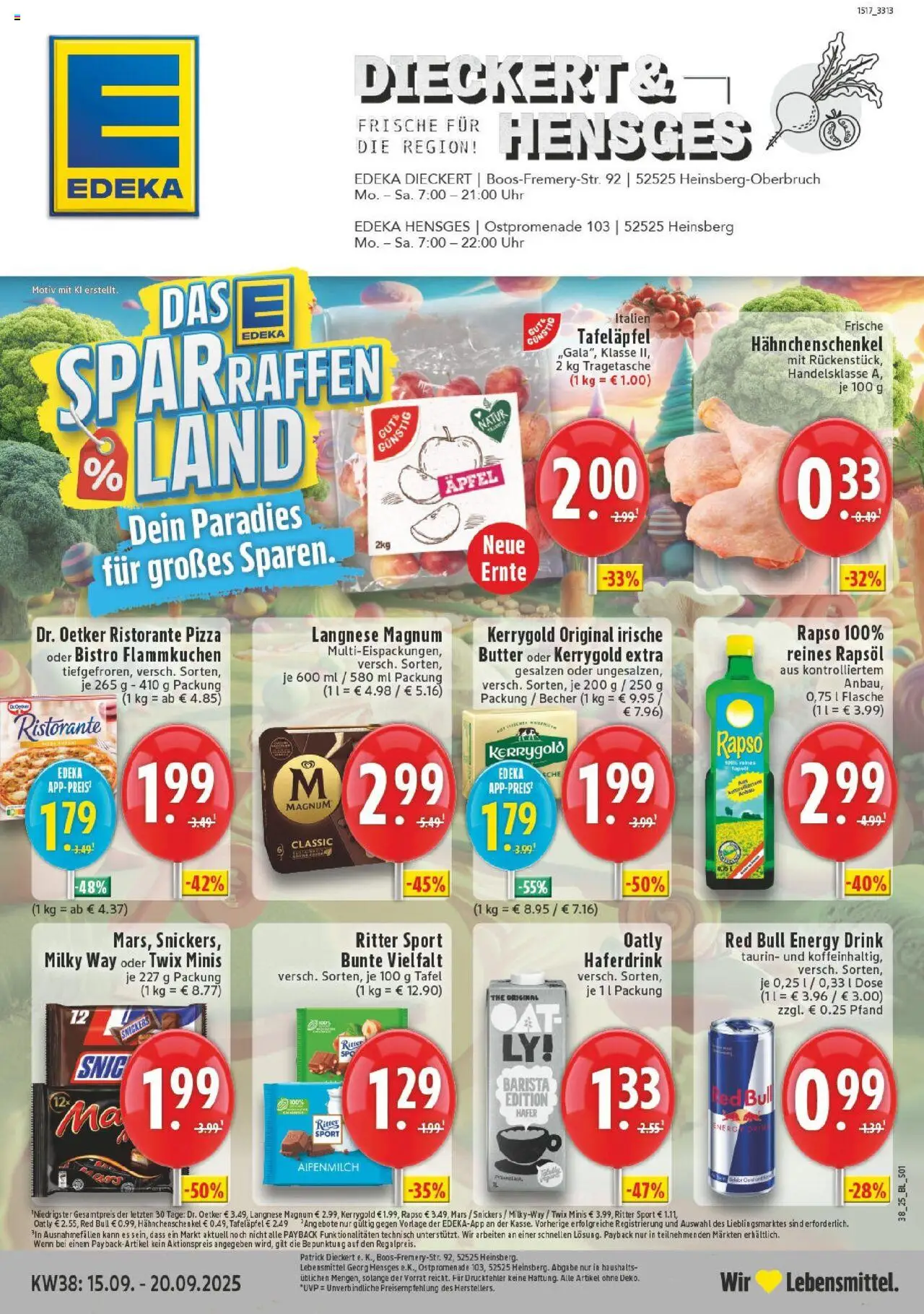 EDEKA Prospekt ab 14.09.2025 - Prospekt Heinsberg Online