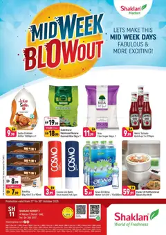 Preview of the catalogue Midweek Blow Out - Shaklan Market 3, Al Warqa 1 of store Shaklan valid from 27 Oct, 2025