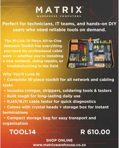 Preview of Matrix Warehouse flyer valid from 11/12/2025