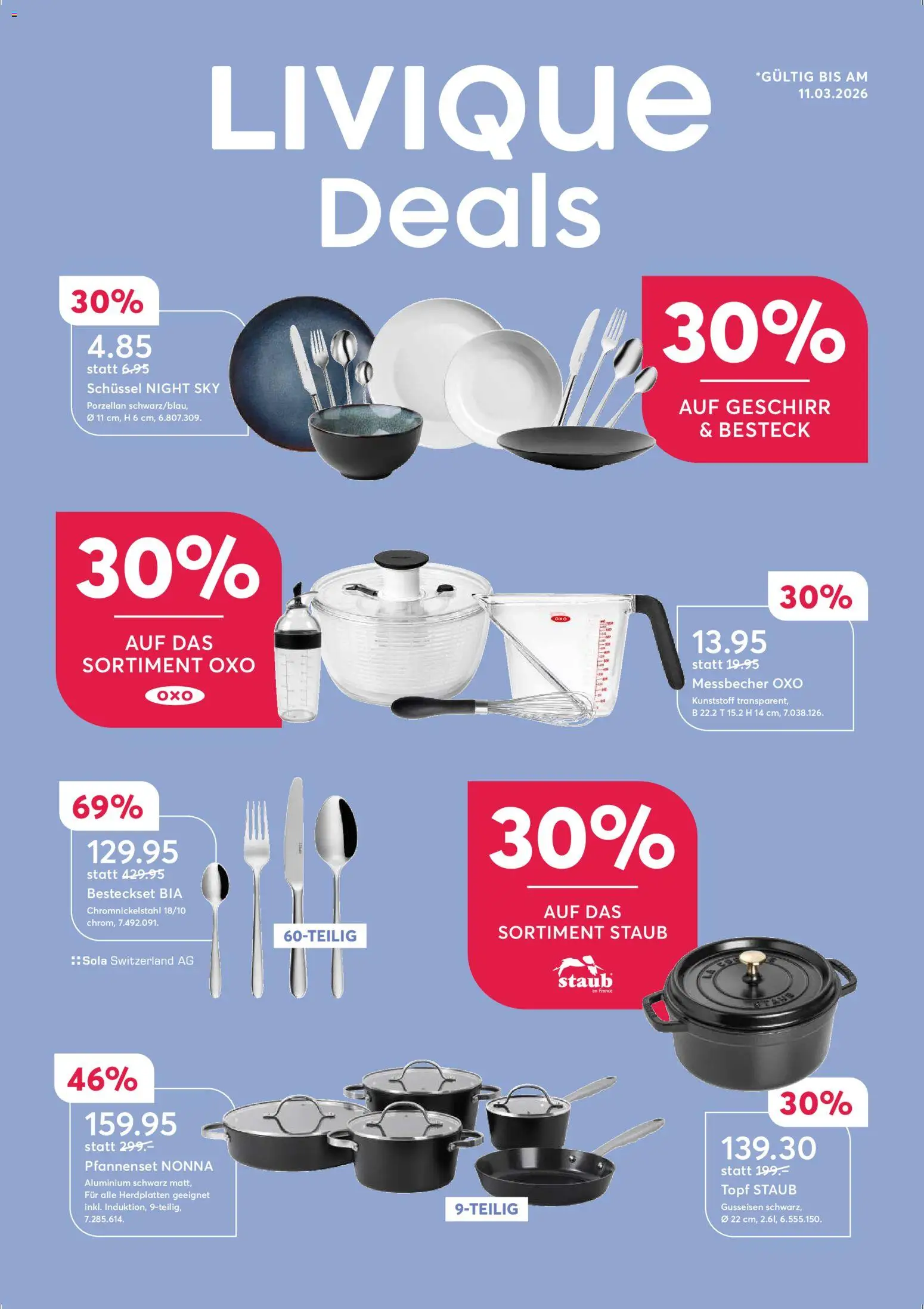 Vorschau des Merkblatts Aktionen vom Shop Livique gültig von 19.02.2026 bis 11.03.2026