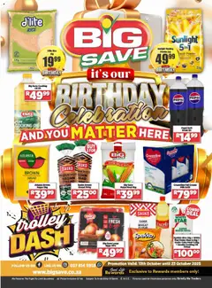 Preview of Big Save flyer valid from 13/10/2025