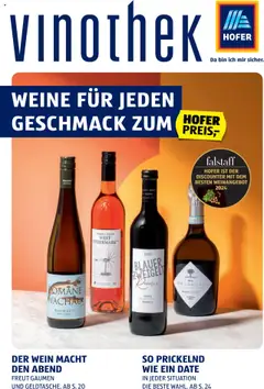 Vorschau der Angebote: Hofer Wein-Magazin gültig ab 16.10.2024