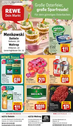 Vorschau von dem Prospekt des Geschäftes Rewe, gültig ab dem 15.03.2026