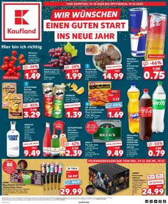 Vorschau von dem Prospekt des Geschäftes Kaufland, gültig ab dem 27.12.2025