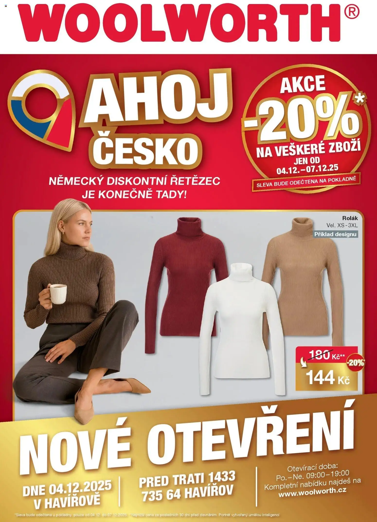 Náhled nabídky: Woolworth Leták - Havířov platný od 04.12.2025
