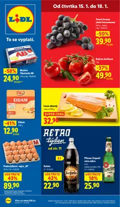 Náhled nabídky: Lidl Leták platný od 15.01.2026