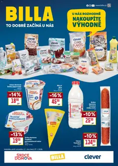 Náhled nabídky: Billa Leták - Naše značky za výhodné ceny platný od 02.01.2026