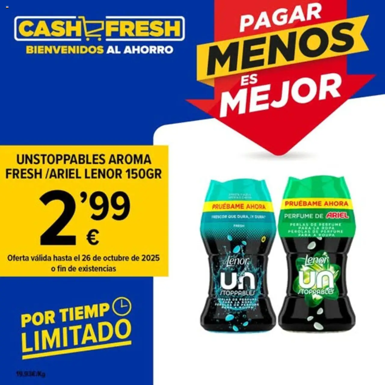 Cash Fresh Folleto > 21/10 - 26/10/2025 > Ofertas