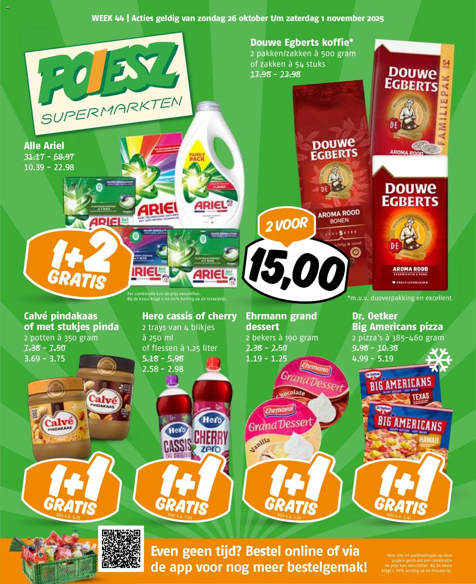 Poiesz shop Folder week 44 geldig vanaf 26-10-2025 - Paginanummer 1