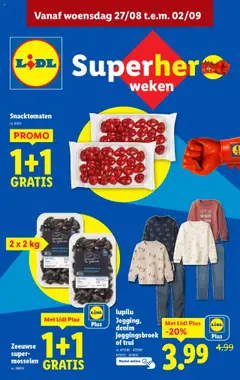 Voorbeeld van Folder week 35 van winkel Lidl geldig vanaf 27/08/2025