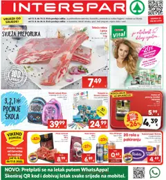 Pregled letka Katalog trgovine Interspar vrijedi od 13.08.2025