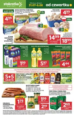 Pogląd gazetki "Market" ze sklepu Stokrotka ważnej od 31.07.2025