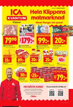 Förhandsgranska reklamblad Klippan från butik ICA Kvantum gäller från 20/10/2025