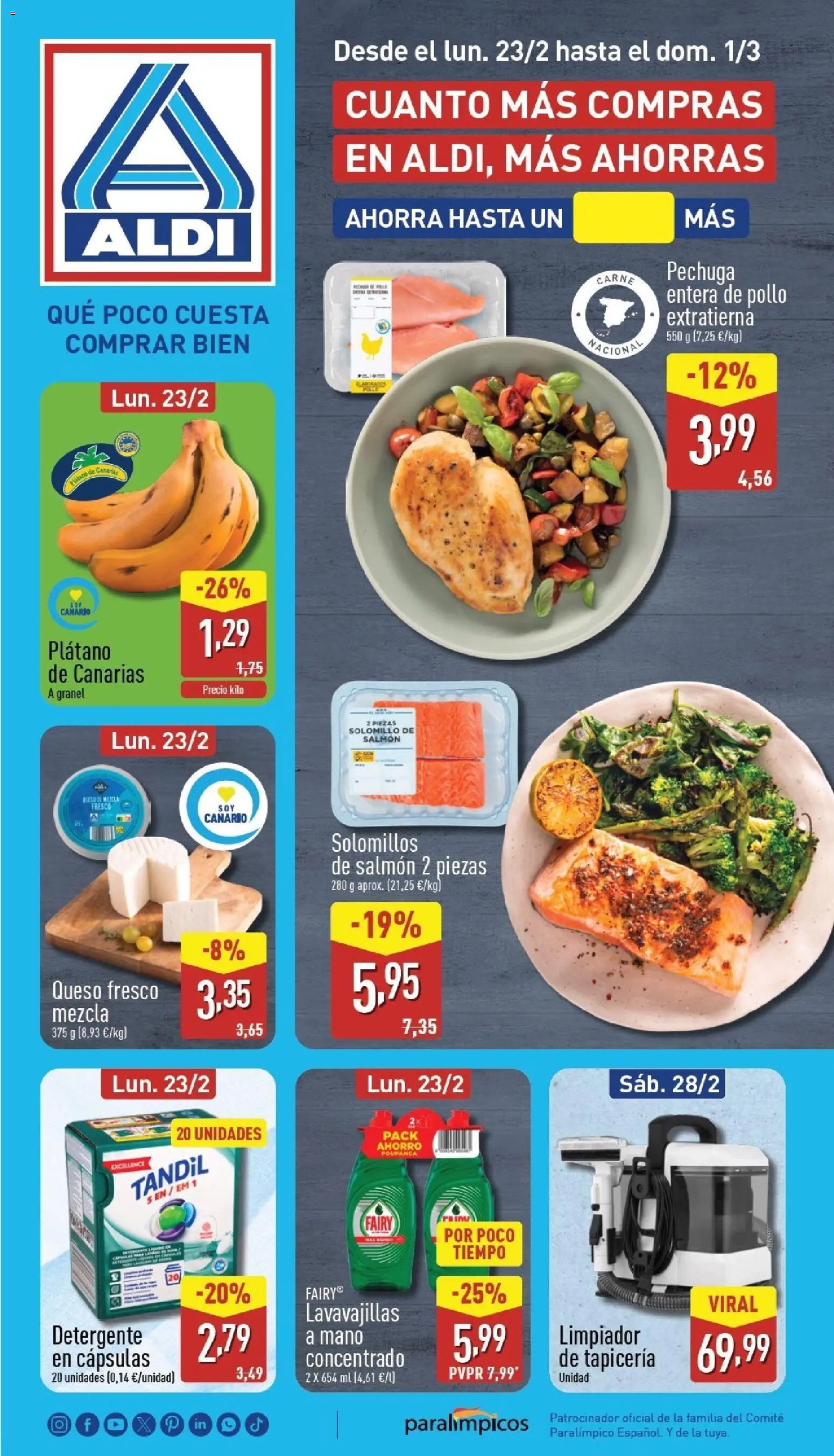 Vista previa del folleto de la tienda Aldi válido desde el 23/02/2026 