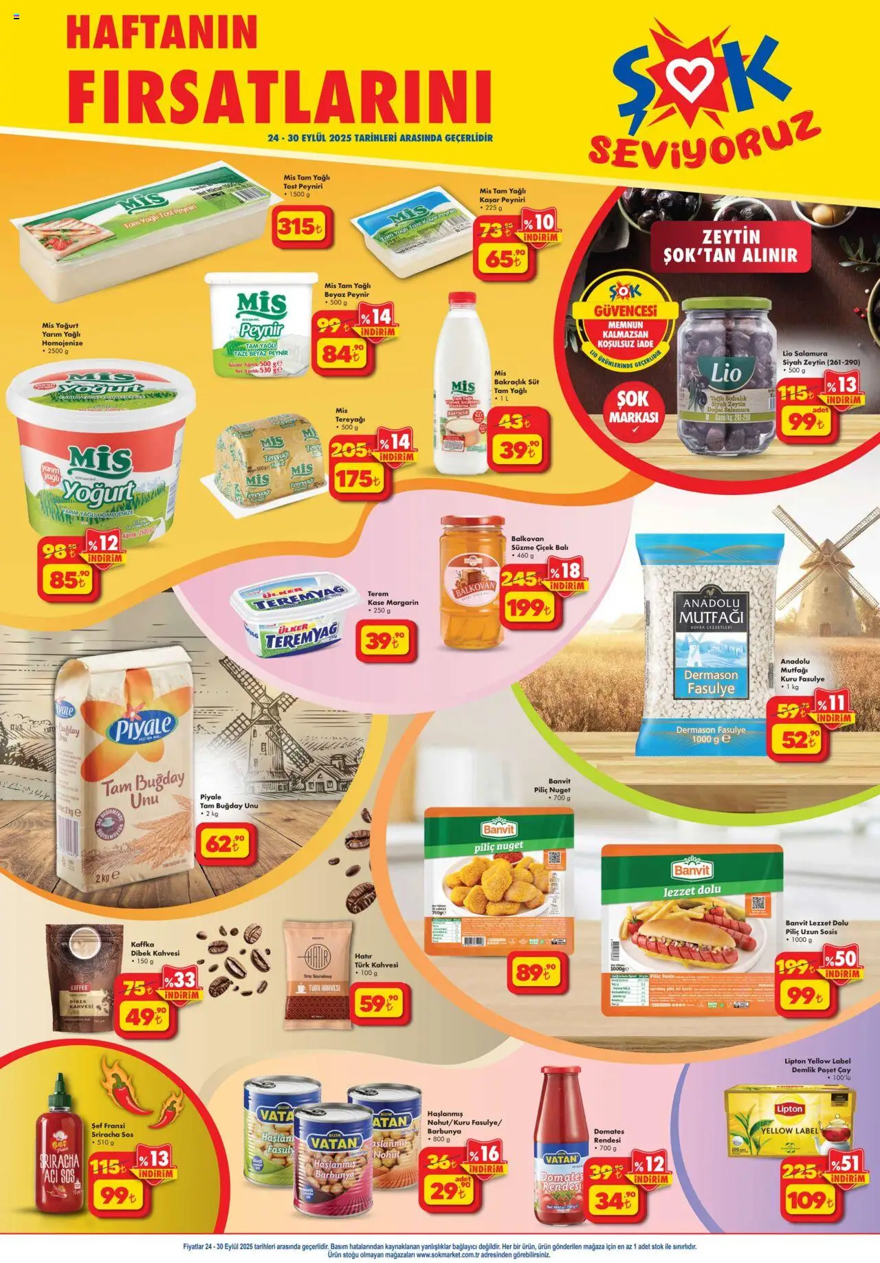 Şok katalog bu hafta 24 Eylül 2025 >> Aktüel ürünler