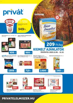 PRIVÁT - Akciós újság PRIVÁT megtekintése, amely érvényes 2025.11.06.-től