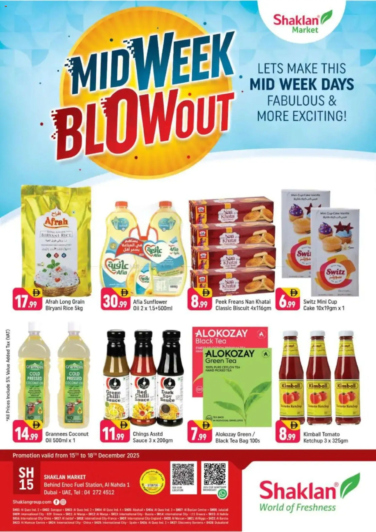 Preview of the catalogue Midweek Blow Out - Al Nahda 1, Dubai of store Shaklan valid from 15 Dec, 2025