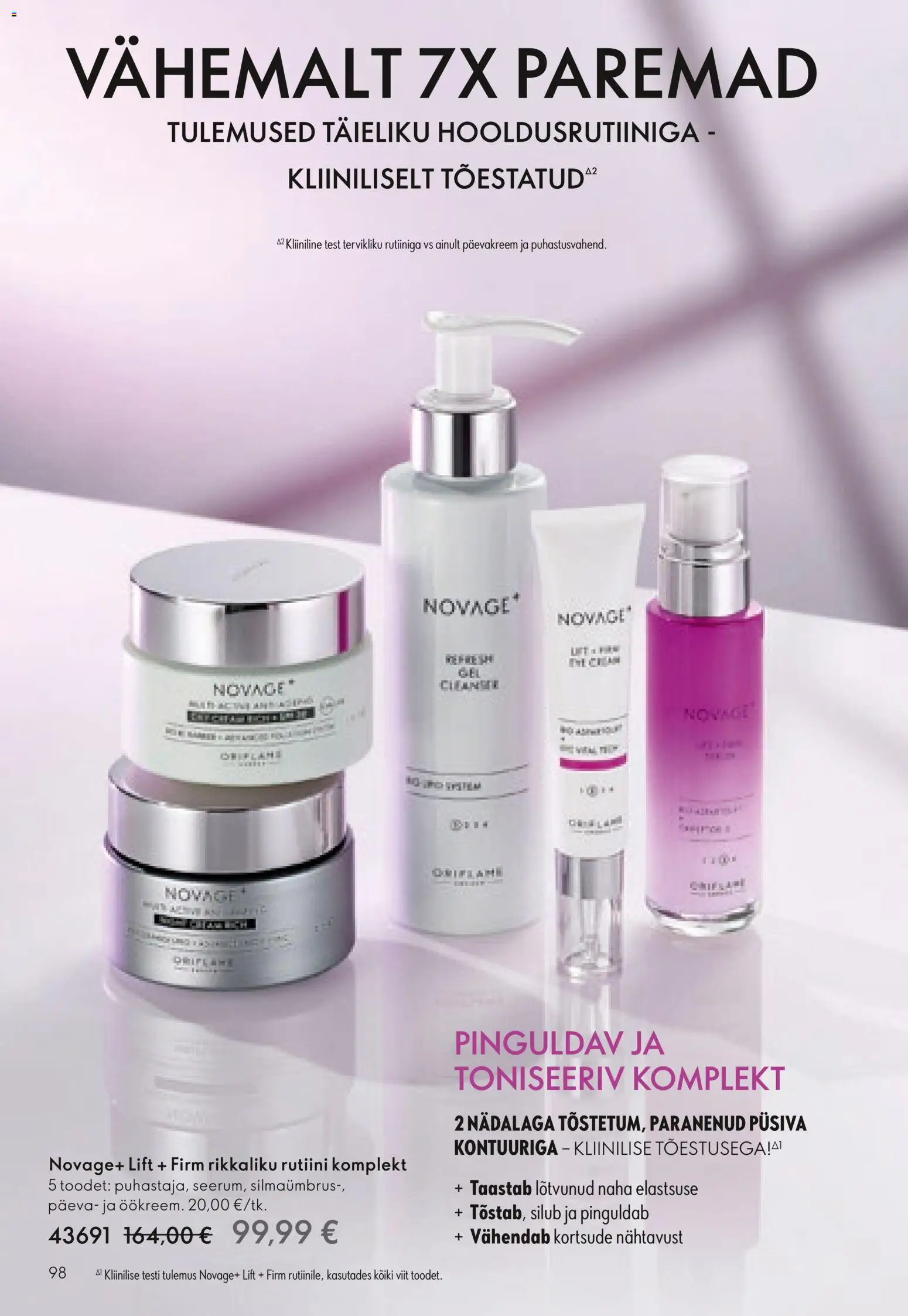 Oriflame kliendilehe eelvaade alates 2026.01.28