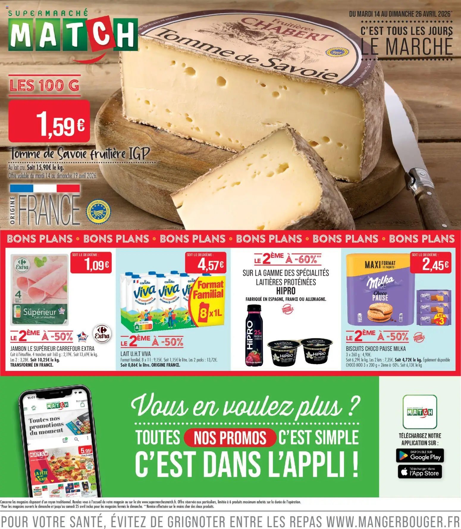 Prévisualisation de Match Supermarché catalogue | Villerupt du magasin Match Supermarché formulaire valide 14/04/2026