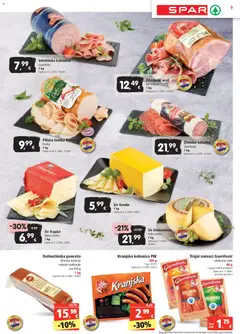 Pregled letka Katalog trgovine Spar vrijedi od 12.11.2025 | Stranica: 9