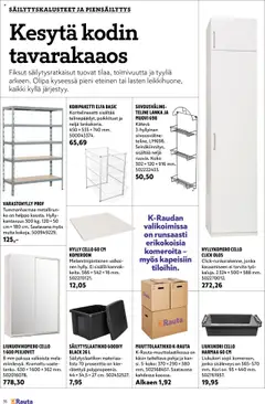 Kaupan K-Rauta Tarjoukset - Remppa-lehteä esikatselu, voimassa 01/09/2025 | Sivu: 36