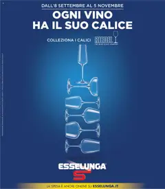 Anteprima dell'opuscolo Volantino Collection Riedel dal negozio Esselunga S valido da 09/10/2025