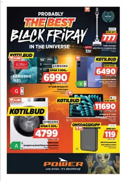 Forhåndsvis Black Friday fra butikk Power gyldig fra 24/11/2025