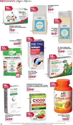 Rossmann - Akciós újság Rossmann megtekintése, amely érvényes 2025.11.03.-től | Oldal: 32