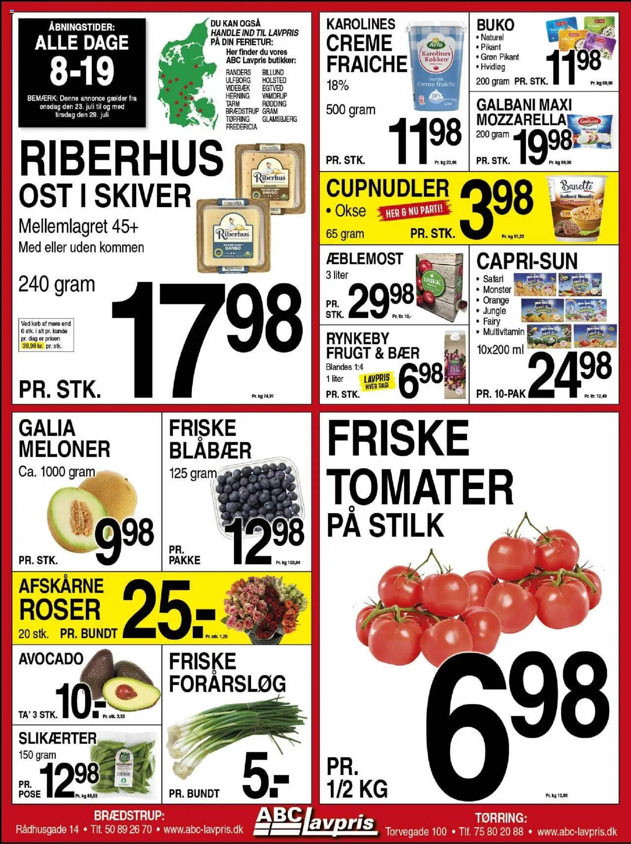 Abc Lavpris tilbudsavis gyldig fra 23/07/2025 - side 1