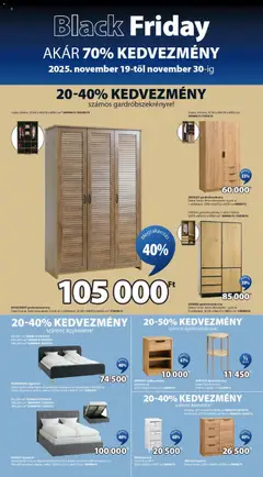 JYSK - Black Friday megtekintése, amely érvényes 2025.11.19.-től | Oldal: 8
