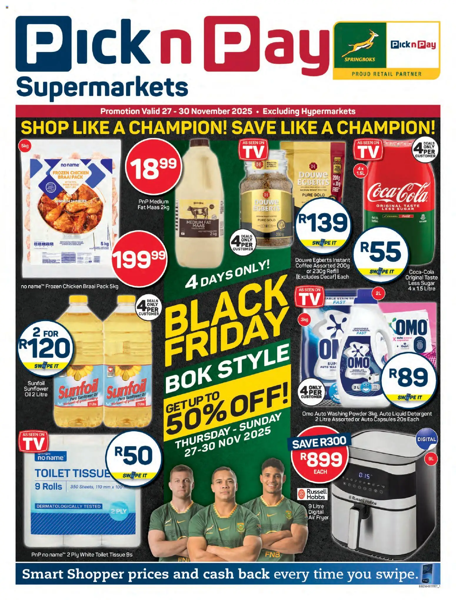 Preview of Pick n Pay flyer valid from 27/11/2025
