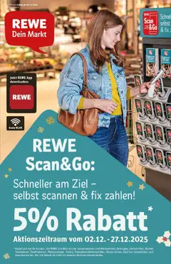 Vorschau von dem Prospekt des Geschäftes Rewe, gültig ab dem 07.12.2025