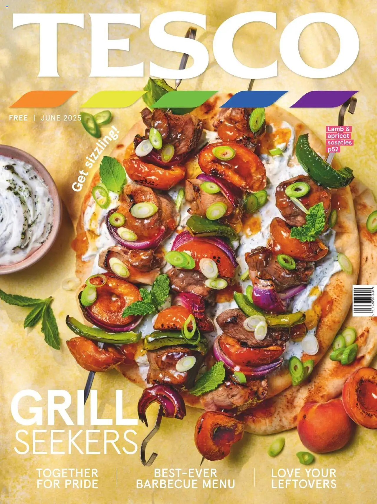 Tesco shop Tesco Magazine - June 2025 valid from 01/06/2025 - Page number 1 - Grill, Barbecue