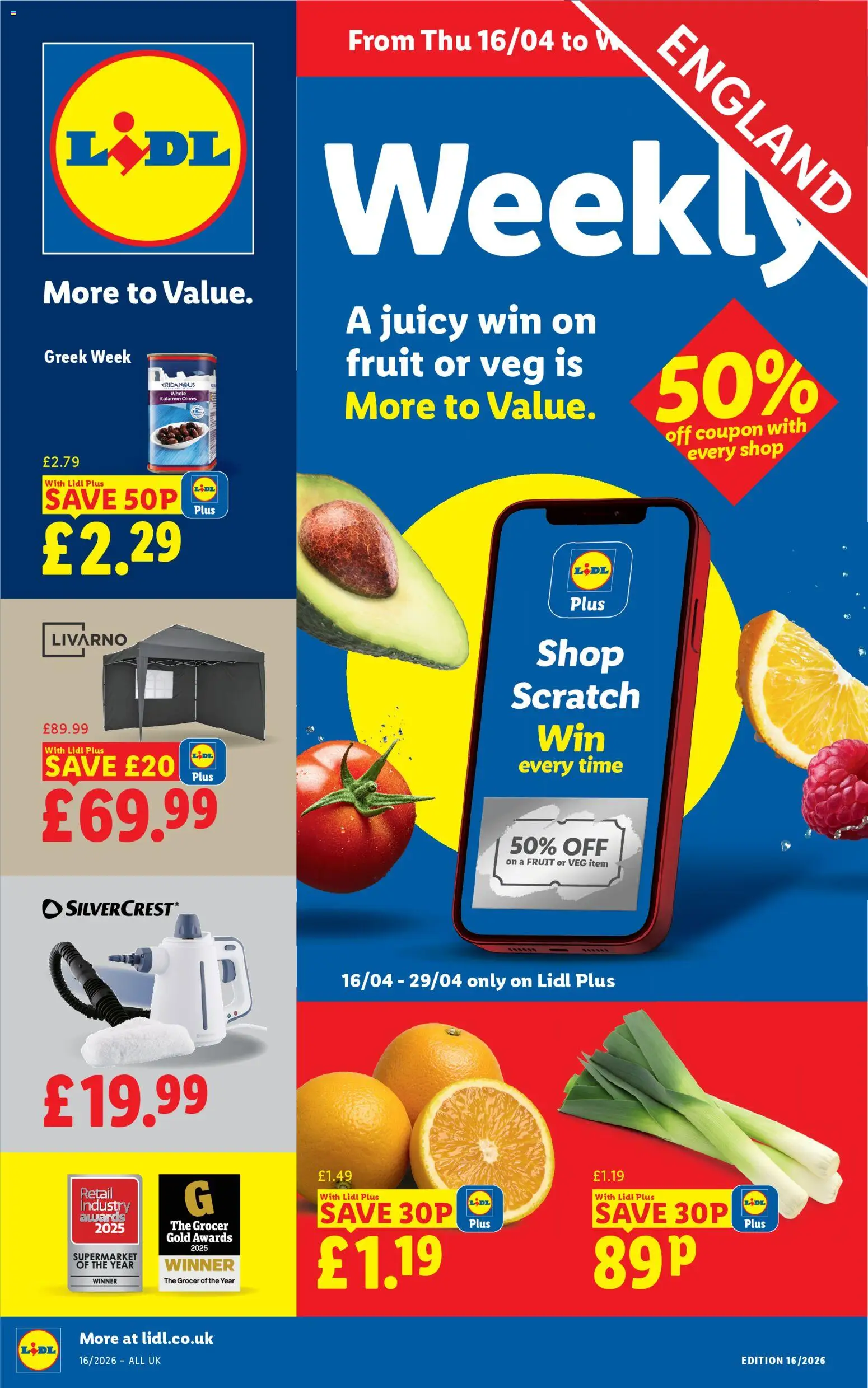 Preview of Lidl Lidl - Weekly valid from 16/04/2026 - Fruit
