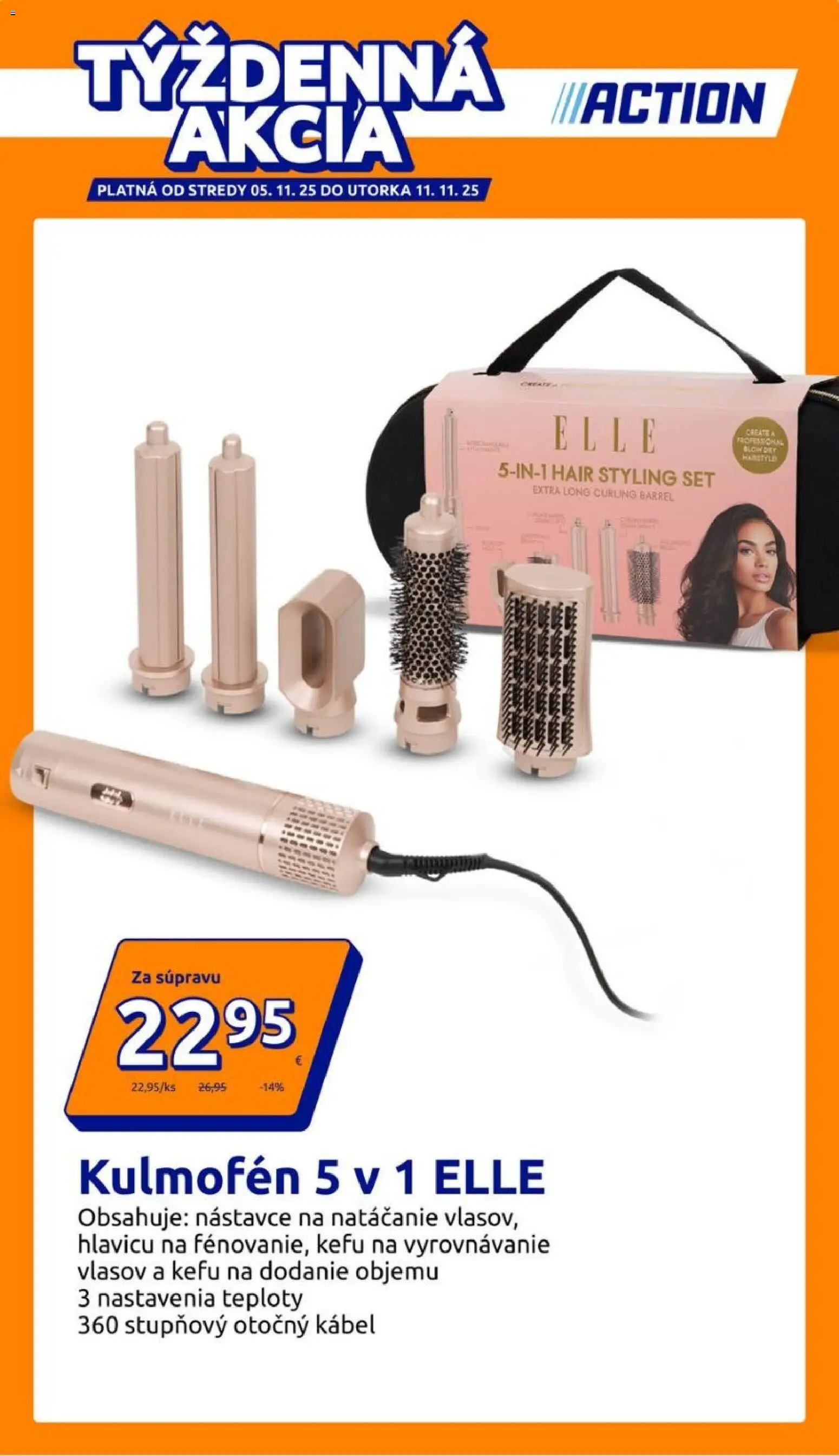 Náhľad Action letáku platného od 05.11.2025