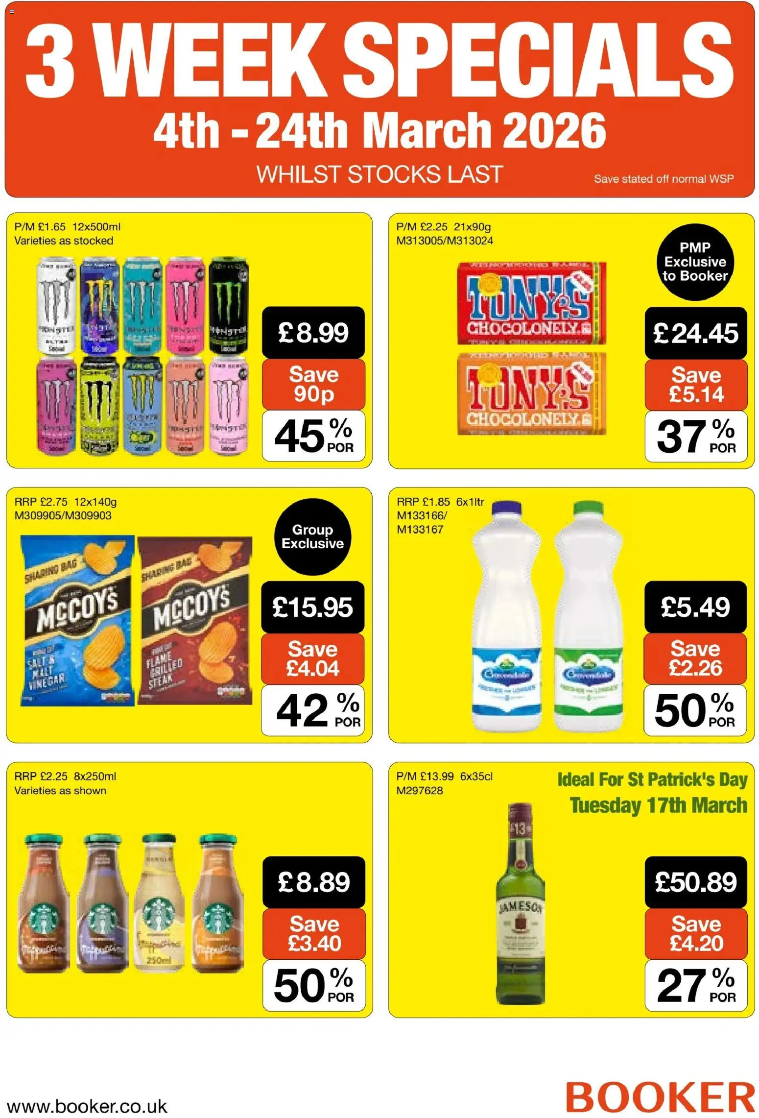 Preview of Booker Wholesale Booker Wholesale - National Promotions valid from 04/03/2026