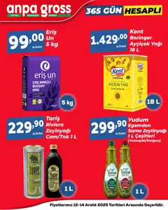 Anpa Gross Hafta Sonu Fırsatları 12.12.2025 - Broşürünün önizlemesi