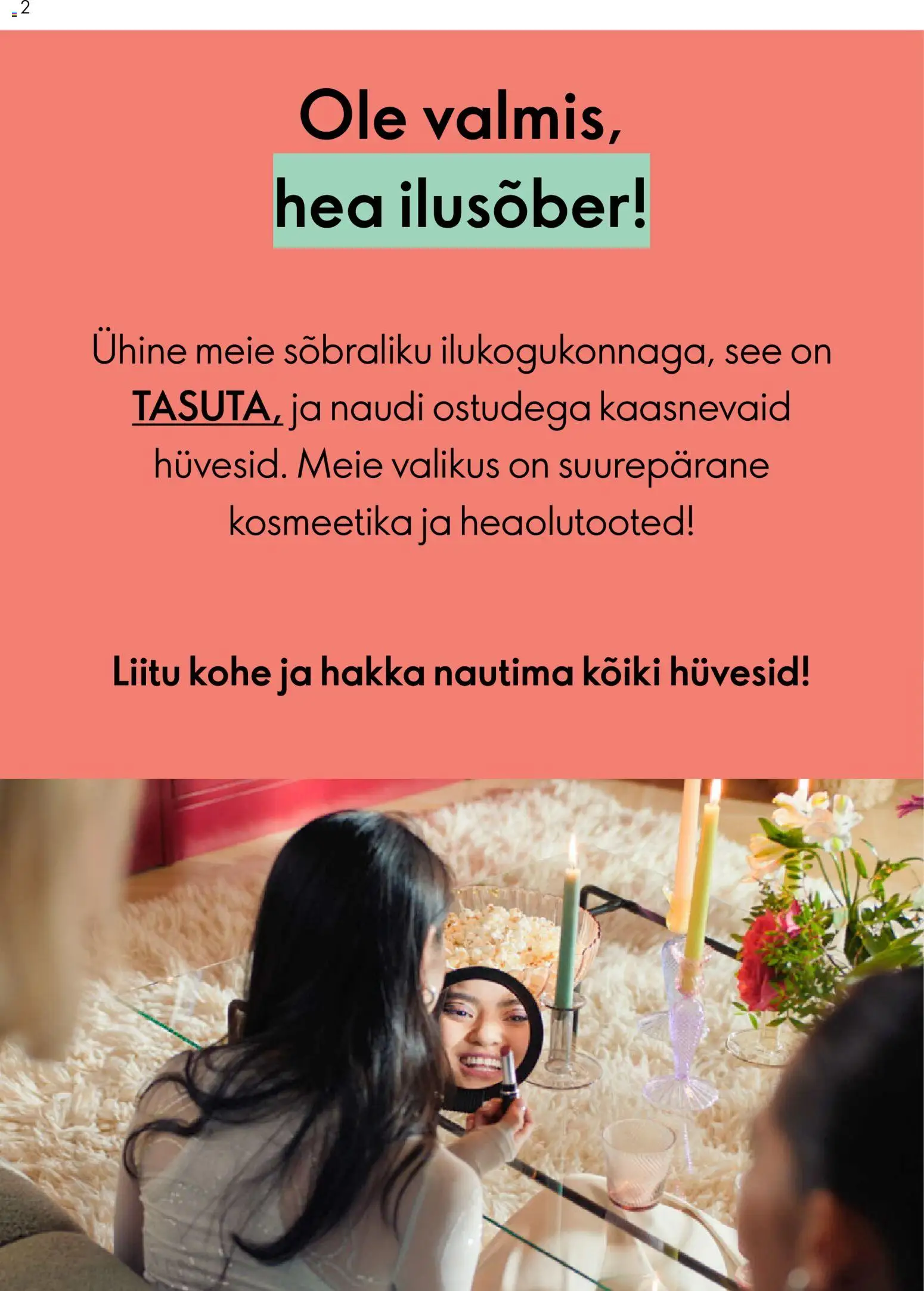 Oriflame kliendilehe eelvaade alates 2025.04.20