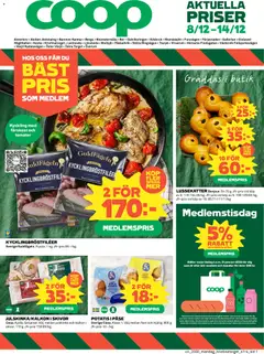 Förhandsgranska reklamblad Alsterbro från butik Coop gäller från 08/12/2025