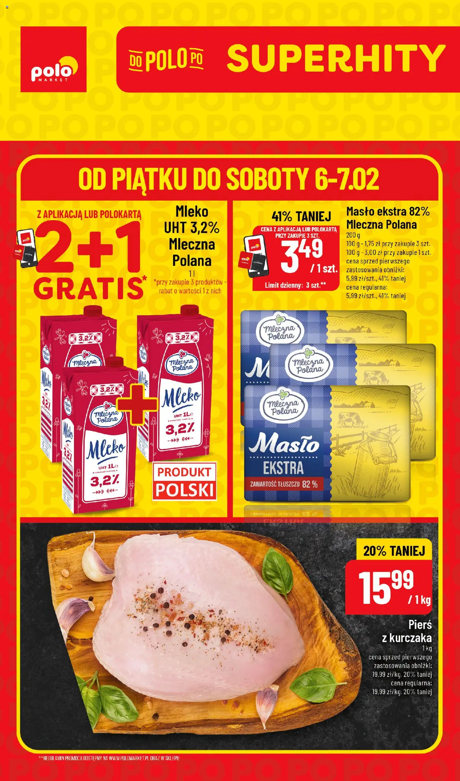 Pogląd gazetki "Super Hity" ze sklepu POLOmarket ważnej od 05.02.2026