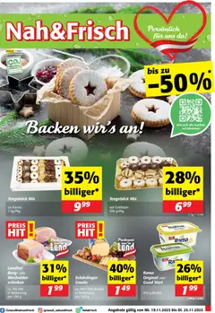 Vorschau der Angebote: Nah und Frisch Flugblatt gültig ab 19.11.2025