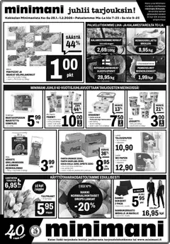 Kaupan Minimani Tarjoukset - Kokkola esikatselu, voimassa 28/01/2026